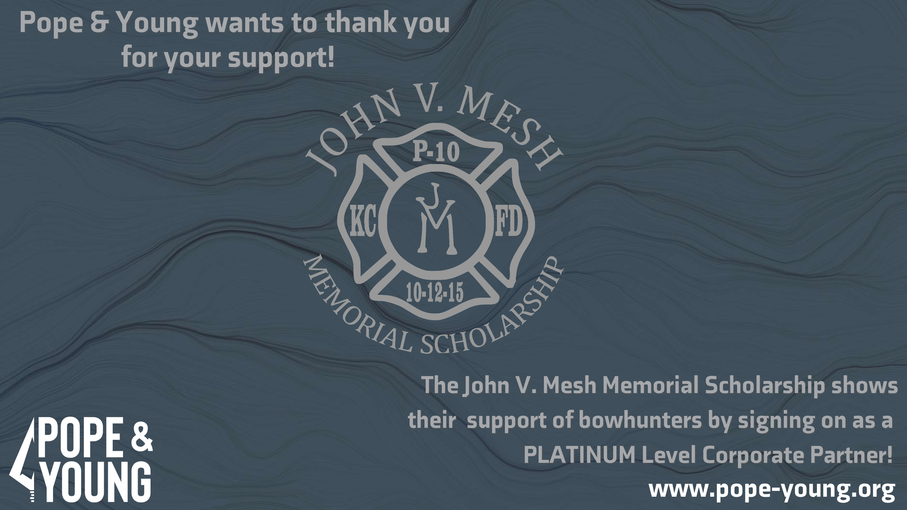 
    John V. Mesh Memorial Scholarship Continues Support 